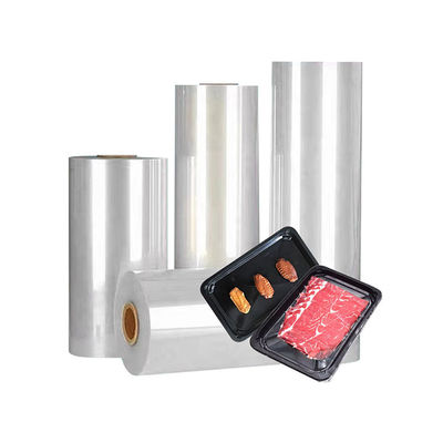 7 แผ่นการบรรจุเนื้อ ไนลอน Pp Evoh Pp ฟิล์ม Custom Co Extrusion Stretch Thermoforming พลาสติกฟิล์ม