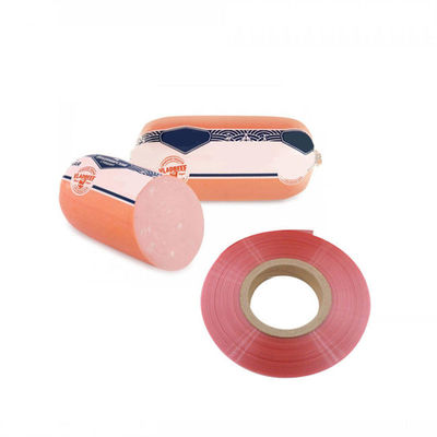 สี Flexography พิมพ์พลาสติกสอสเซจ Casing Roll สําหรับสอสเซจ