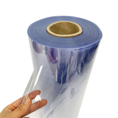 สายการแพทย์เกรด Rigid Pvc Film Roll Packaging Film Tiptop สีสันโปร่งยืดหยุ่น