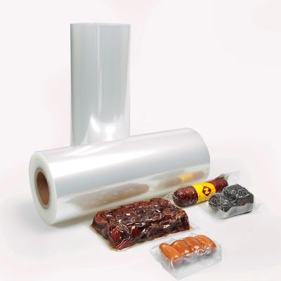 กล่องบรรจุซอสเซจ ภาพยนตร์บรรจุ Vakuum Tube Rolls ภาพยนตร์กระบอก PA ภาพยนต์อาหาร