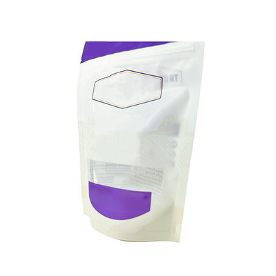 สีแมท สีสว่าง จัดขึ้น ซิปเปอร์กระเป๋า PVDC โพลีเอสเตอร์ laminated สําหรับการรักษาสัตว์เลี้ยง