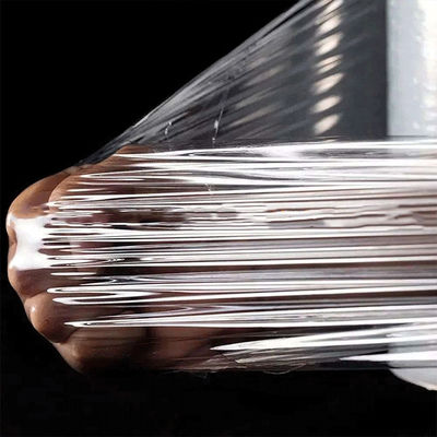อาหารสด ผ้าปูใส PVDC Cling Film ผ้าปูสไลด์ Cutter Stretch Film