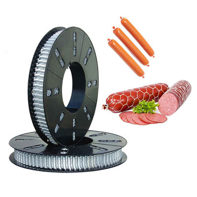 ซุปเปอร์มาร์เก็ต U Shape Aluminum Sausage Clips Tighteners Machine อาหารบรรจุ