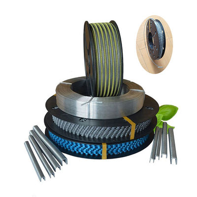 ซุปเปอร์มาร์เก็ต U Shape Aluminum Sausage Clips Tighteners Machine อาหารบรรจุ