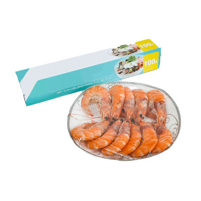ปกป้องความปลอดภัยของอาหารดีตามความต้องการ โรลล์ฟิล์มคลับกันหมอก PVDC Cling Film