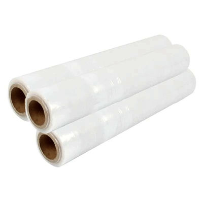 PVDC PVC PE การบรรจุ พลาสติกม้วนม้วนใส PE ป้องกันอาหารยึดฟิล์ม