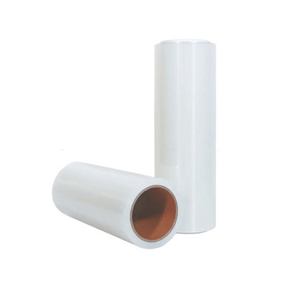 อาหารบรรจุ Pvc Cling Film Roll อาหารม้วนกับเครื่องตัดโลหะ เครื่องตัดเลื่อน PVDC / PE / LDPE / PVC