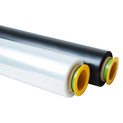 PVDC Cling Film อาหารเกรด ทนต่ออุณหภูมิสูง โรงแรมแพคเกจ กล่องเลื่อนขนาดใหญ่ เครื่องตัดกระบอกครัว อาหารไมโครเวฟ