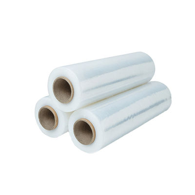 PVDC Cling Film อาหารเกรด ทนต่ออุณหภูมิสูง โรงแรมแพคเกจ กล่องเลื่อนขนาดใหญ่ เครื่องตัดกระบอกครัว อาหารไมโครเวฟ