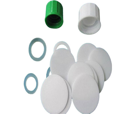 พลาสติก PVDC Foam Skim Seal Cap Liner สําหรับกระปุกกระปุกกระปุก