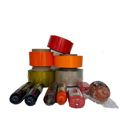คาลิเบอร์ 19 มิลลิเมตร ถึง 220 มิลลิเมตร Pvdc Casing Film กล่องซอสเจสเนื้อ
