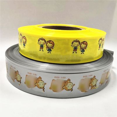 อาหารที่กําหนดเอง PVDC พลาสติกครอบคลุมหนังบรรจุ