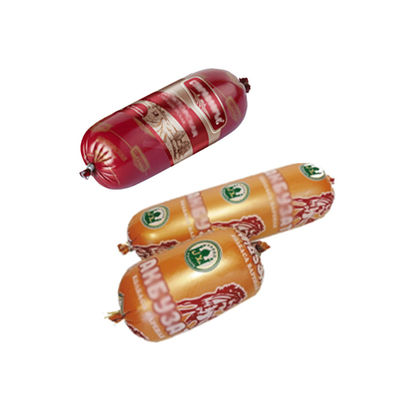 PVDC Retort Sausage Casing Film BPA ฟรี ใส กันความชื้น สําหรับบรรจุอาหาร